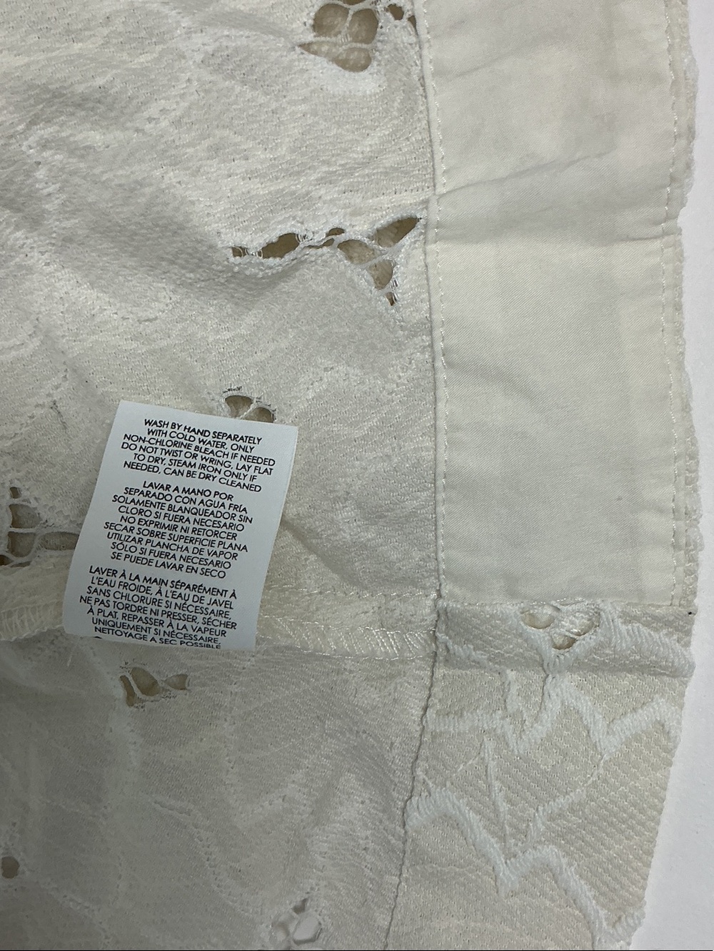 CAbi Ivory Lace Cropped Button Jacket - Picture 4 of 6